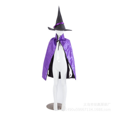 Halloween children's cloaks, costume party costumes, costumes and hats.