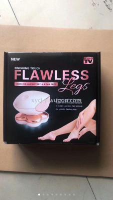 Flawless Legs Four-Head Hair Removal Device Lady Shaver Lint Roller TV New Factory Direct Sales