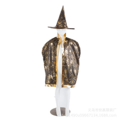 Halloween children's cloaks, costume party costumes, costumes and hats.