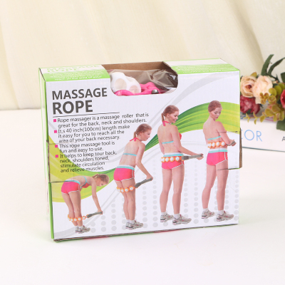 Color box packaging cervical massage machine material