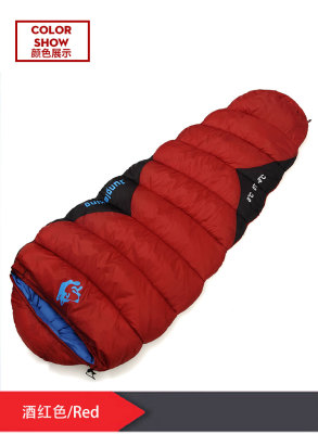  camping cotton sleeping bag Mummy 3 color spot 