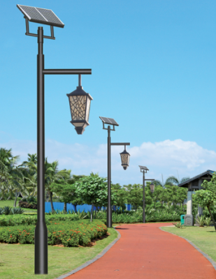 Recommended New 6000 Series Integrated Solar Courtyard Landscape Lamp