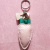 Cute radish make up bag hang decoration trend female bag key chain jewelry accessories key chain