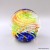 Glass handicrafts crystal glass luminous fireworks decorated with decorative items.