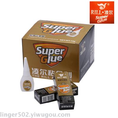 Rubber shoes super glue bond strongly fast dried green instant glue 502 glue wholesale