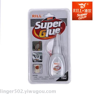 15ML plastic powerful glue universal glue 502 glue European standard glue strong instant glue manufacturer