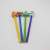 Pencil with 4 Chistmas shape erasers set