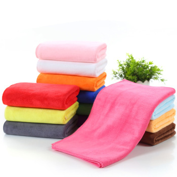 Dry hair towel super soft thickened ultra-fine fiber towel dry hair towel facial cleaning face towel.