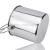 stainless steel double - wire handle ice bucket  band ice - insulated bar champagne bucket.