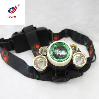 Amazon cross-border special selling new T6+4XPE super bright charging headlamp 5 light multi-function strong headlamp.