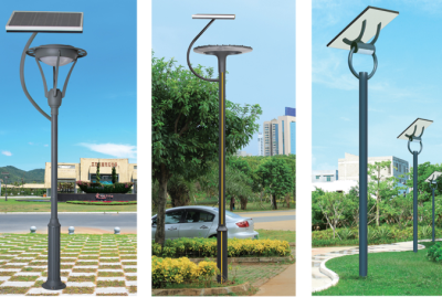New 660 Series Integrated Solar Courtyard Landscape Lamp
