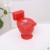Creative spoof toilet bowl with scoop of water cup, cup, cup, cup and cup.