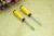 TM plastic card two yellow screwdriver cross/one word screwdriver home hardware tool