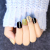 Ultra-Thin Nail Sticker New Arrival Nail Stickers Black and White Zebra Stripes Fashion Nail Stickers