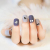 Ultra-Thin Nail Sticker Summer New Heart-Shaped Bow Pattern Black and White