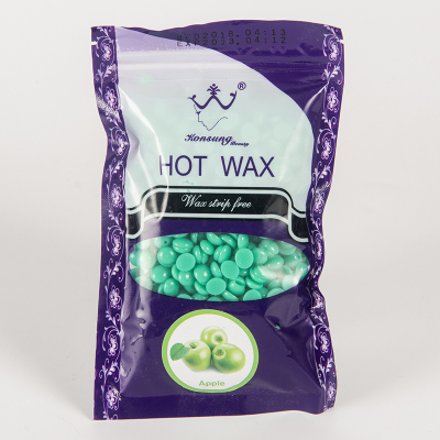 Hair removal depilatory  wax bean without strips 100g apple flavor