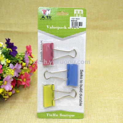TM card contains 3 tail clips for students office supplies $2 store source
