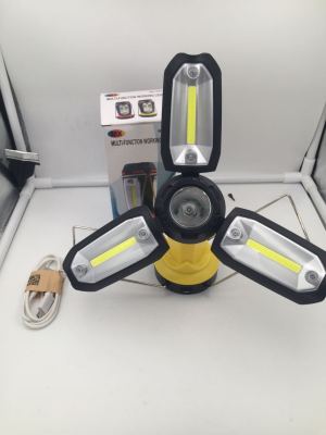 Multi-functional tent lamp with wild bright lamp