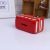 Red double-decker bus piggy bank wholesale hand-painted export foreign trade bill.