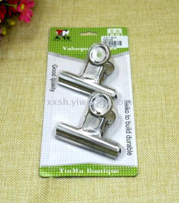 TM card for 2 steel clip student office supplies clip bills for 2 yuan store source