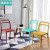 Ikea Eames Plastic Dining Chair Simple Modern Office Home Creative Chair Adult Fashion Desk Back Stool