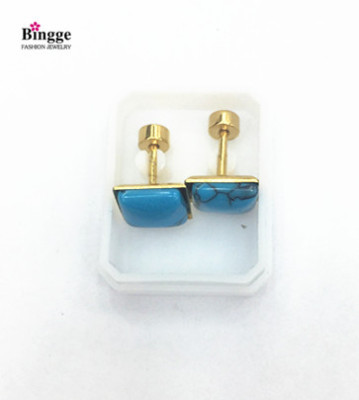316L stainless steel safety earrings for children and men