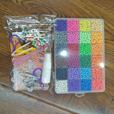 DIY handmade water mist beads and graphic set combination of children's toys