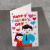 Three-dimensional hand-made greeting card children's kindergarten diy coloring painting holiday CARDS