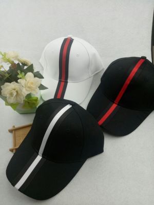 Spring and summer 2018 hat men 's and women' s fashion Korean version of striped cap with various temperament has baseball cap lovers