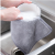 Coral Fleece Absorbent Cloth Oil-Free Cleaning Cloth Kitchen Thickened Dish Towel Bowl Towel Dishcloth