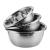 Stainless steel basin 1.8 ultra thick bright deepening and bowl beating egg basin soup basin baking basin