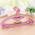 Large size plastic clothes in candy color hang clothes hanger to dry