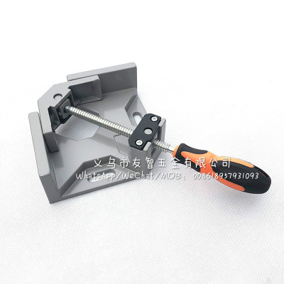 Single handle aluminum alloy right Angle clip 90 degrees single handle right Angle clip woodworking clip