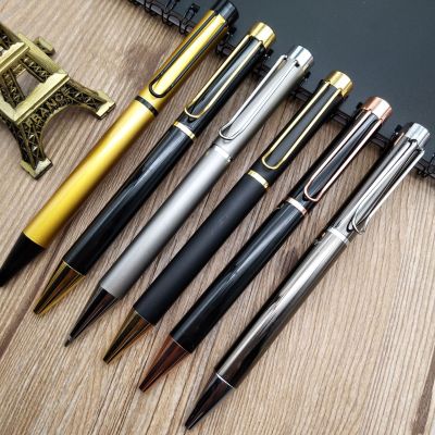 2018 new high-end rotary ballpoint pen business style office pens advertising pens gift pens can be customized