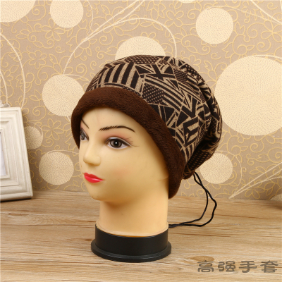 Outdoor Spring and Summer Hat Men's and Women's Closed Toe Cap Cap Headscarf Confinement Cap Chemotherapy Cap Heap Scarf Dual-Use