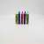 10 colourful crayon series erasers set