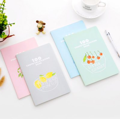 A5 small fresh notebook car line soft copy creative Korean stationery book for students with notepad