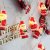 Festive lights with snowflake led full star bedroom lights with Santa Claus small lights with small battery lights