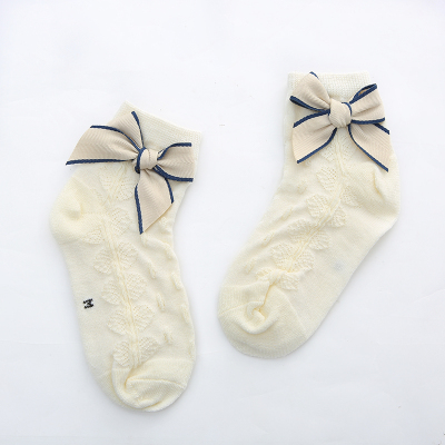 FUGUI Children's cotton socks bowknot socks 