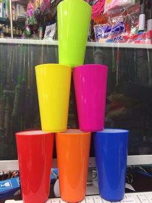 Color Cup plastic Cup double Color water thickened cup