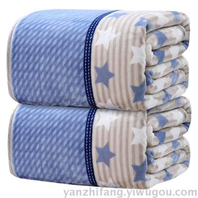 Flannel's blanket thickened to keep warm cloud sable fawn blanket coral blanket cover blanket gift