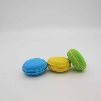 4 Pack Macarons Series 3D erasers set