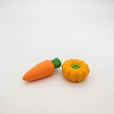 2 Pack vegetables Series 3D erasers se