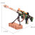 Electric Luminous Toy Gun Music Sound and Light Submachine Gun Boy Bullet Simulation Grab Children's Gift Stall Wholesale