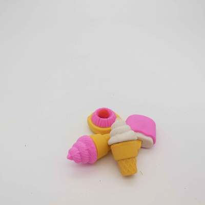 4 Pack Cake Series 3D erasers set