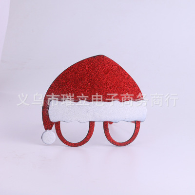 New glasses dance Christmas hat glasses party glasses manufacturers direct production customs-made