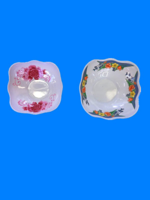 Miamine tip four-sided petal bowl spot stock price discount can be sold per ton
