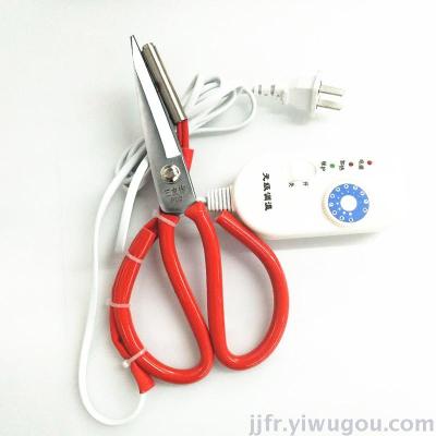 Electric scissors. electric scissors. lace cut. ribbon cutting.