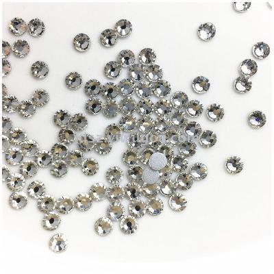  flat-bottomed diamond phone case crystal glass manicure special paste drill