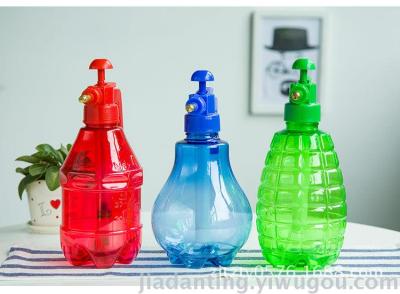 Long nozzle water spray flower pressure water bottle 1.5l pressure water spray pot garden plastic water bottle